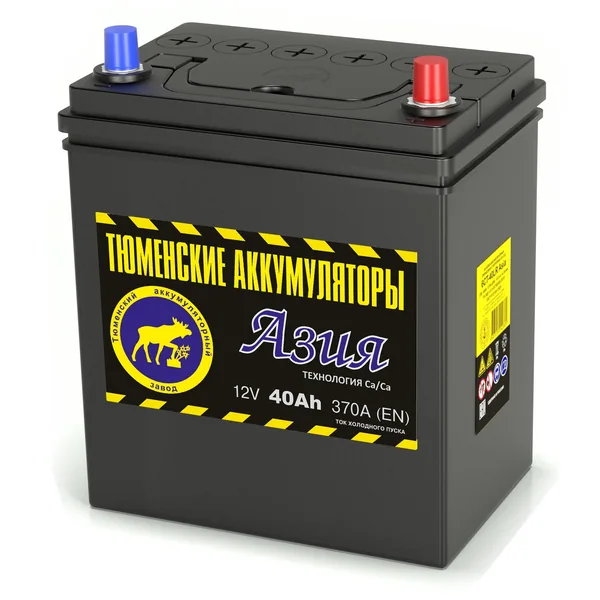 Аккумулятор ТЮМЕНСКИЕ АККУМУЛЯТОРЫ Asia 40 Ач 370 А (EN), прямая полярность, B19
