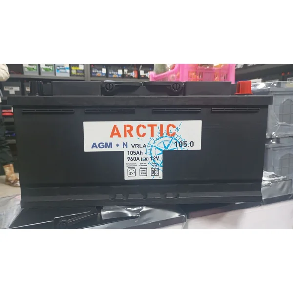 Аккумулятор TITAN Arctic AGM 105 Ач 960 А (EN), обратная полярность, LN5