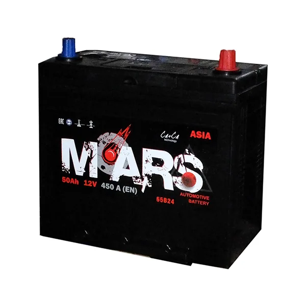 Аккумулятор MARS 50 Ач 450 А (EN), обратная полярность, B19