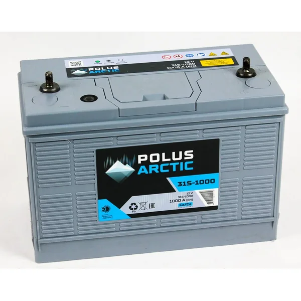 Аккумулятор POLUS ARCTIC 100 Ач 850 А (EN), обратная полярность, HA