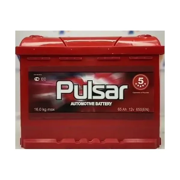 Аккумулятор PULSAR 65 Ач 650 А (EN), прямая полярность, LN2