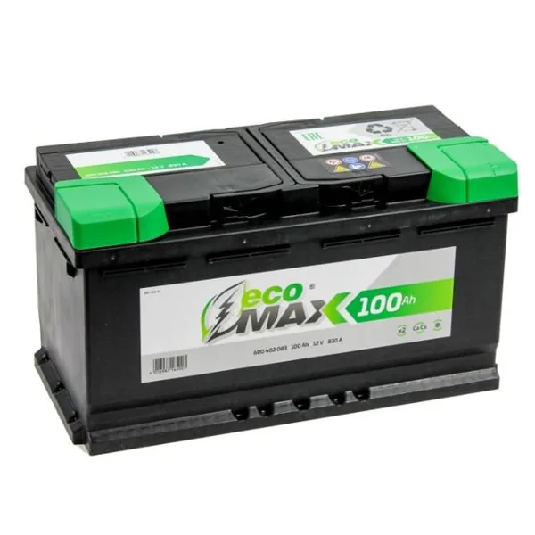Аккумулятор EcoMax 100 Ач 830 А (EN), обратная полярность, LN5
