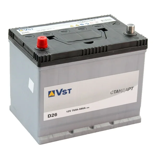 Аккумулятор VST Стандарт 75 Ач 680 А (EN), прямая полярность, BCI-35