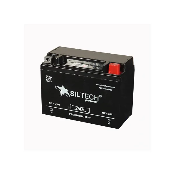 Аккумулятор SILTECH 6.5 Ач 100 А, обратная полярность, YTX6.5L