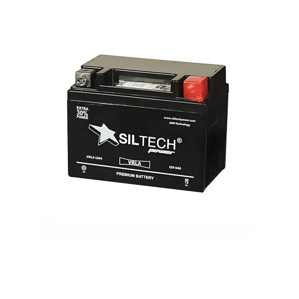 Аккумулятор SILTECH YTX4L-BS 4 Ач 50 А (EN), обратная полярность