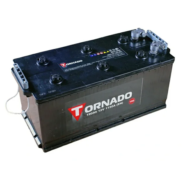 Аккумулятор TORNADO 190 Ач 1200 А, прямая полярность, 6ST-190