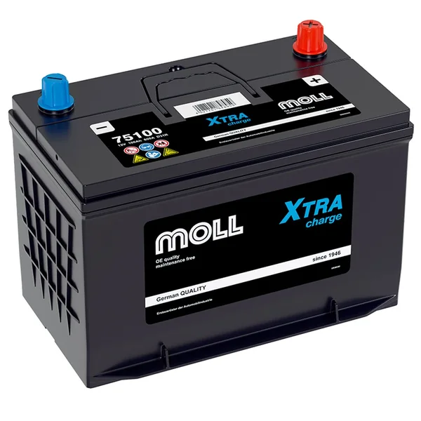 Аккумулятор MOLL XTRA CHARGE 100 Ач 800 А (EN), обратная полярность, D31