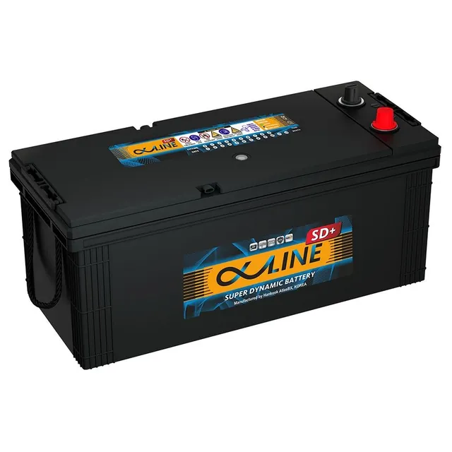 Аккумулятор ALPHALINE SD+ 245H52R 220 Ач 1400 А (EN), прямая полярность