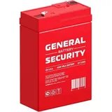 Аккумулятор GENERAL SECURITY 2.8 Ач, 66x33x99