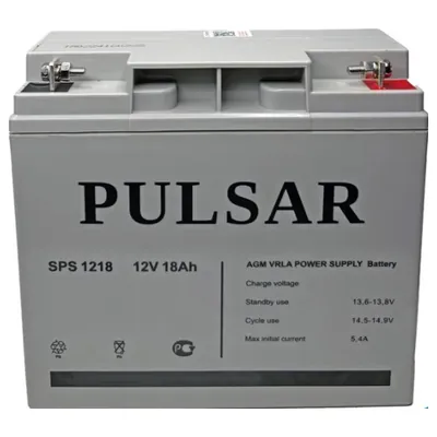 Аккумулятор PULSAR 18 Ач, 182x77x166