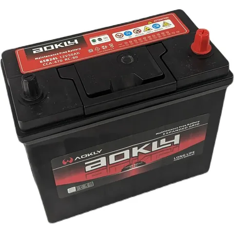 Аккумулятор AOKLY 50 Ач 470 А (JIS), обратная полярность, B24