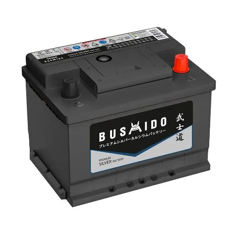 Аккумулятор BUSHIDO SJ 62 Ач 600 А (EN), обратная полярность, LBN2