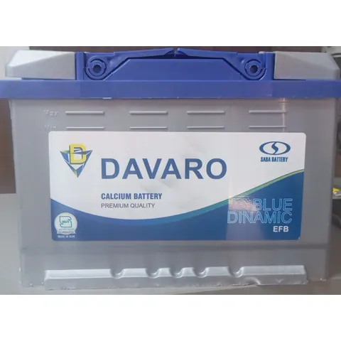 Аккумулятор DAVARO 80 Ач 500 А (EN), обратная полярность, LN3