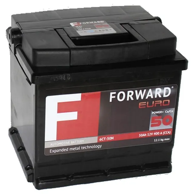 Аккумулятор FORWARD 50 Ач 400 А (EN), прямая полярность, LN1