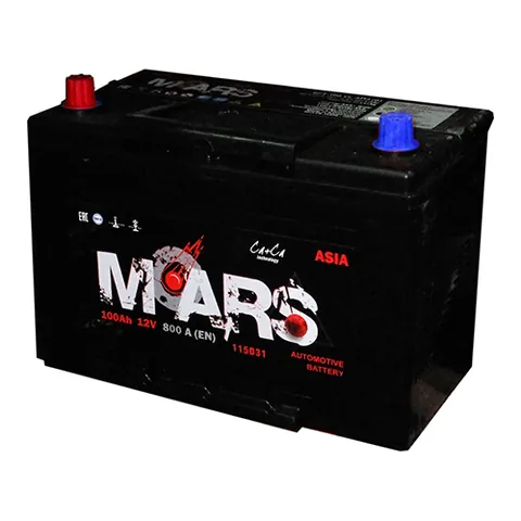 Аккумулятор MARS 100 Ач 800 А (EN), прямая полярность, D31