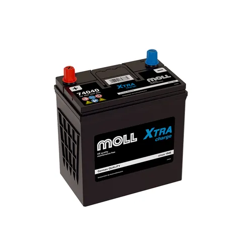 Аккумулятор MOLL XTRA CHARGE 40 Ач 350 А (EN), обратная полярность, B20