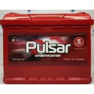 Аккумулятор PULSAR 65 Ач 650 А (EN), обратная полярность, LN2