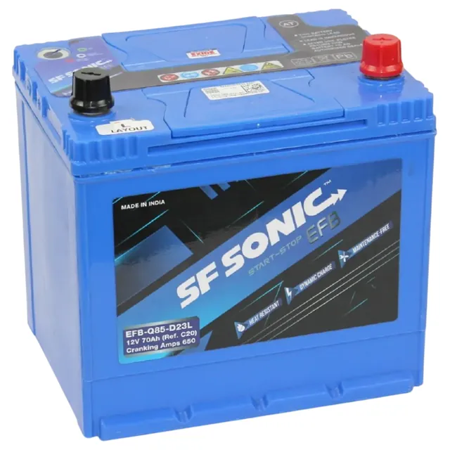 Аккумулятор SF SONIC 70 Ач 680 А (EN), обратная полярность, D23