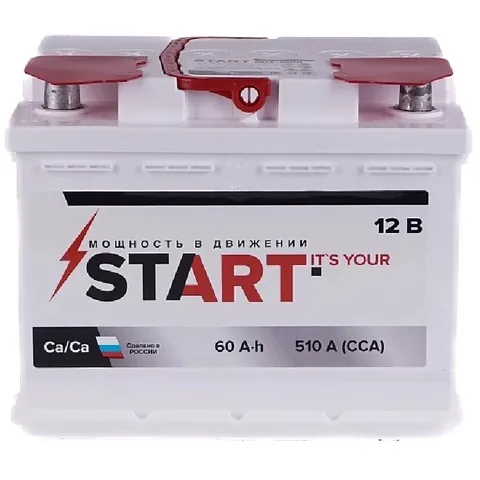 Аккумулятор START 60 Ач 510 А (EN), прямая полярность, LN2