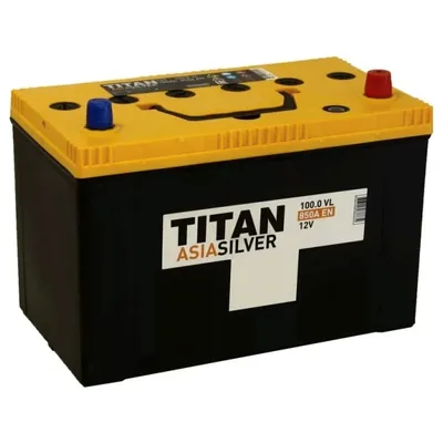 Аккумулятор TITAN Asia Silver 100 Ач 850 А (EN), обратная полярность, D31