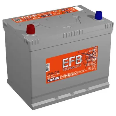 Аккумулятор TITAN Asia EFB 80 Ач 710 А (EN), прямая полярность, D26