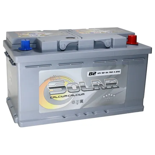 Аккумулятор ULTRA SOLAR GREY 82 Ач 760 А (EN), обратная полярность, LBN5