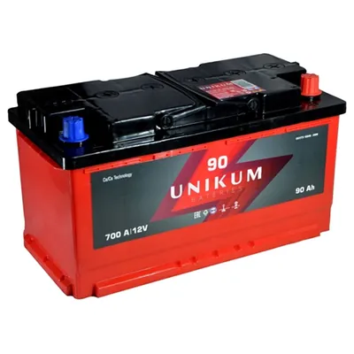 Аккумулятор UNIKUM 90 Ач 700 А (EN), обратная полярность, LN5