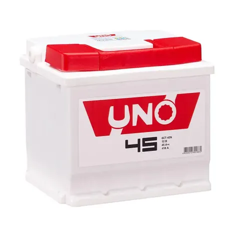Аккумулятор UNO 45 Ач 410 А (EN), обратная полярность, LN1