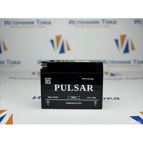 Аккумулятор PULSAR 3.5 Ач, 114x39x87