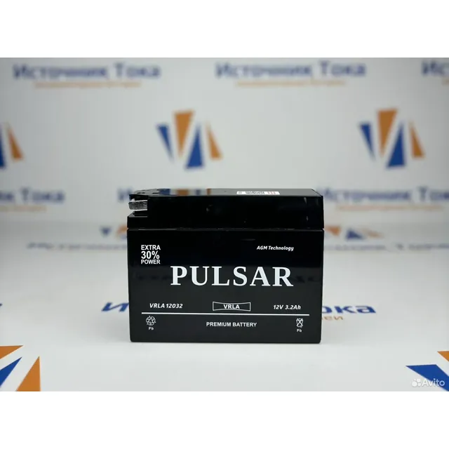 Аккумулятор PULSAR 3.5 Ач, 114x39x87
