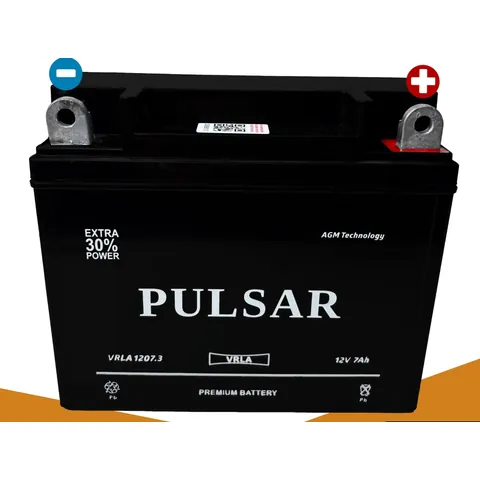 Аккумулятор PULSAR 7 Ач, обратная полярность, YTX7A